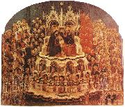 JACOBELLO DEL FIORE Coronation of the Virgin sf oil painting reproduction